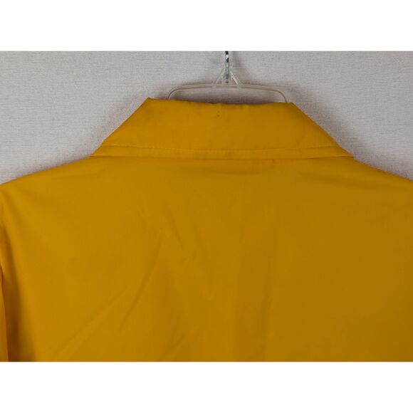 Vintage Birdie Jacket Snap Button Up w/ Drawstring Yellow Men's Size Large - Picture 12 of 14